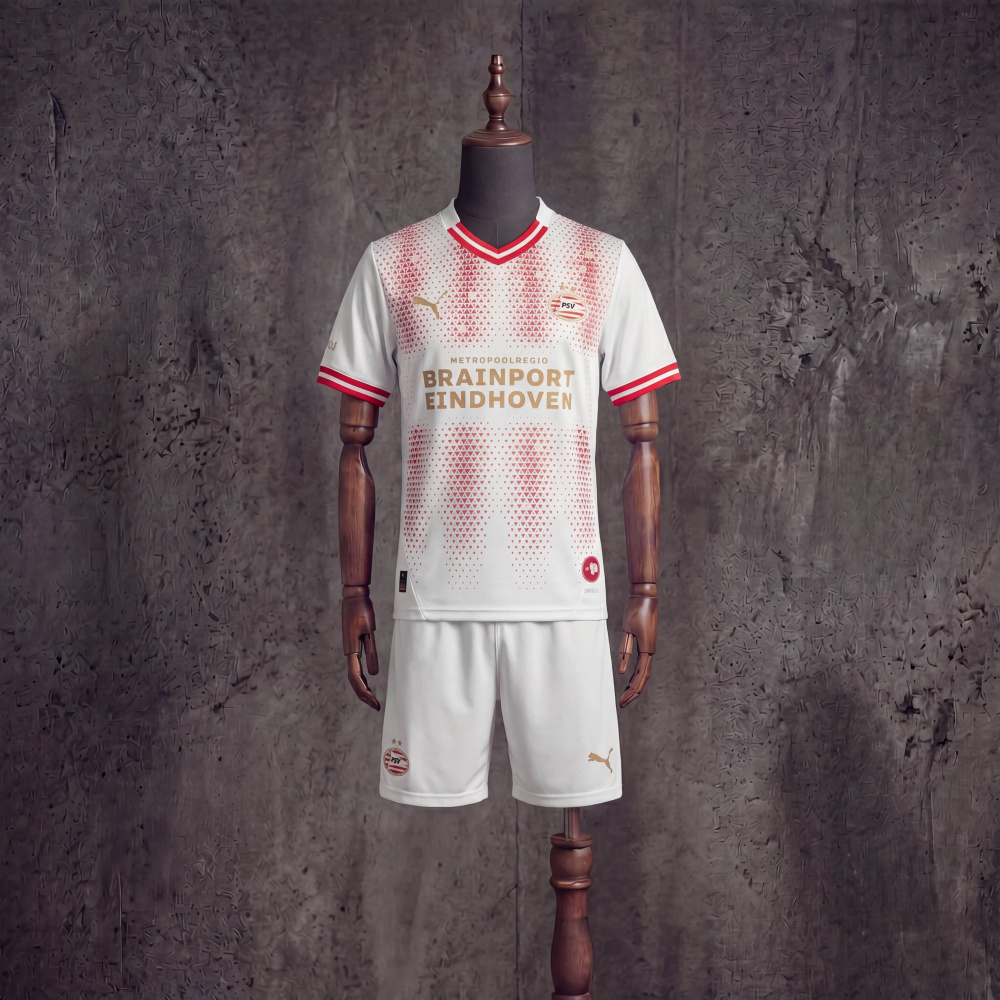 Kids kit PSV Eindhoven fourth away 2026/2027 jersey sizes 16-28