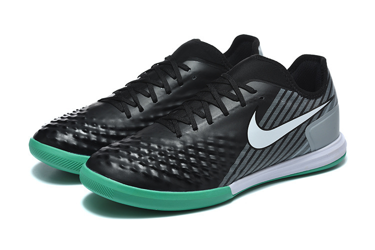 Nike Ghost II Indoor Flat Soccer Shoes with MD Sole and Long-Wave Sole