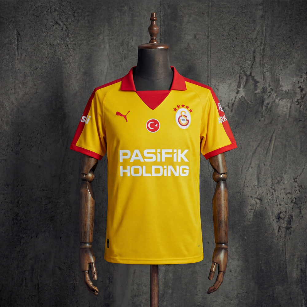 Galatasaray Retro Edition 2025/2026 Yellow Jersey