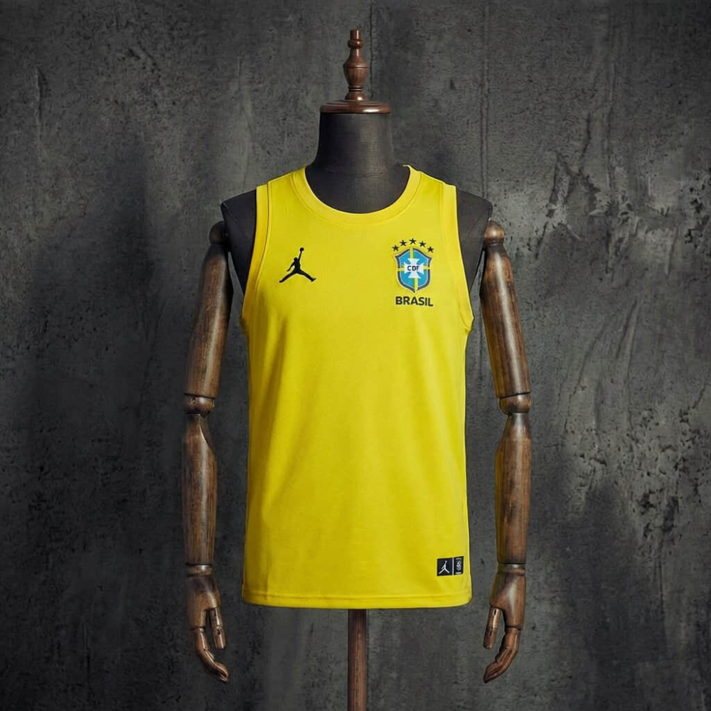 Brazil 2026 Training Vest Yellow S-4XL