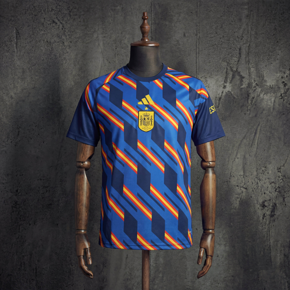 Spain Training Shirt FIFA World Cup 2026 Jersey Sizes S-4XL