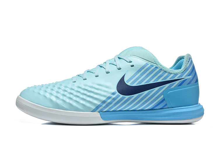Nike Ghost II Indoor Flat Soccer Shoes with MD Sole and Long-Wave Sole