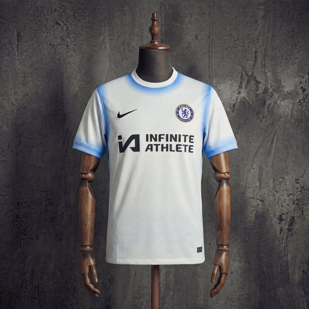 Chelsea 2026 white and blue gradient jersey, sizes S-XXL