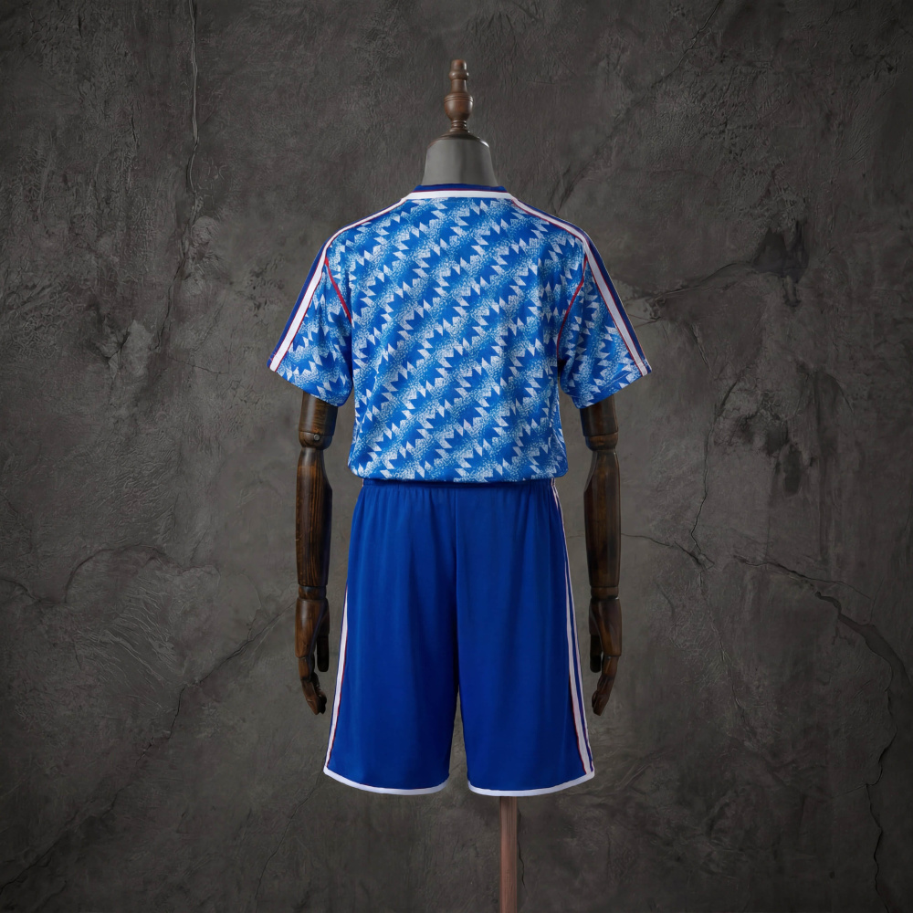 Retro Kids Kit Manchester United 90-92 Away Jersey Size 16-28