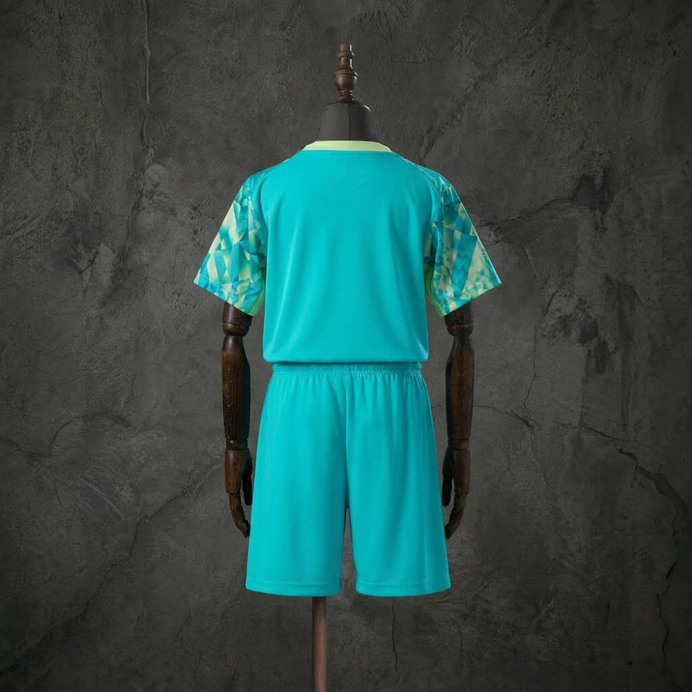 Portugal 2026 GK-Green Kids Kit Jersey Size 16-28
