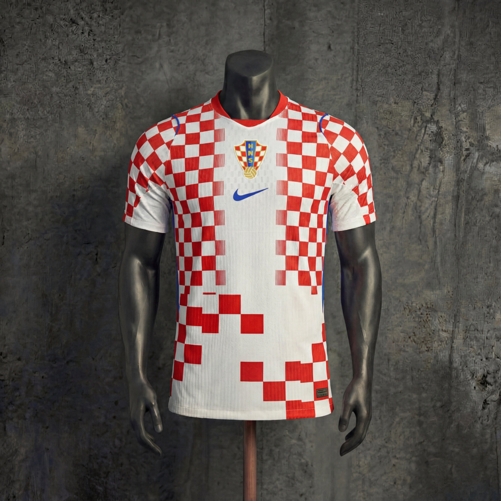 Player Croatia Home FIFIA World Cup 2026 Jersey Sizes S-XXL