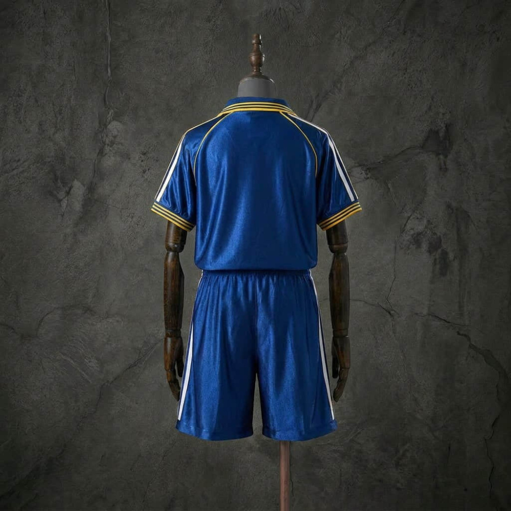 Retro Kids Kit Real Madrid 98-00 Third Away Jersey SIZE 16-28