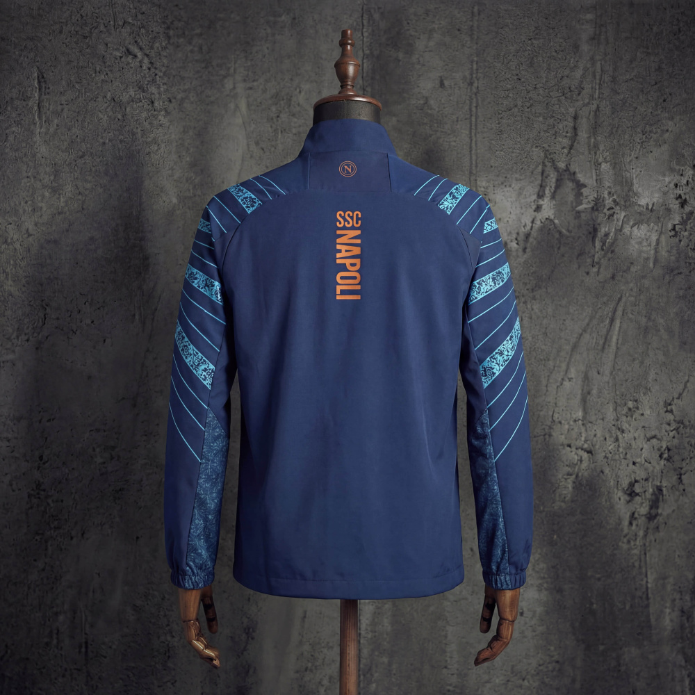 Windproof jacket, S.S.C. Napoli 2026 jersey, sizes S-XXL