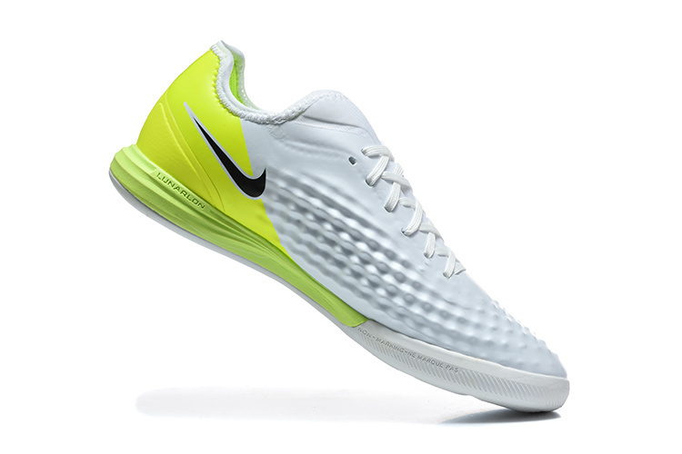 Nike Ghost II Indoor Flat Soccer Shoes with MD Sole and Long-Wave Sole