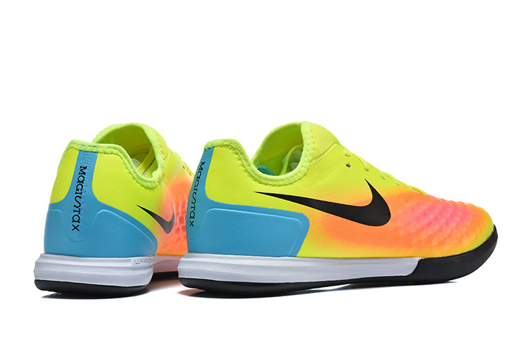 Nike Ghost II Indoor Flat Soccer Shoes with MD Sole and Long-Wave Sole