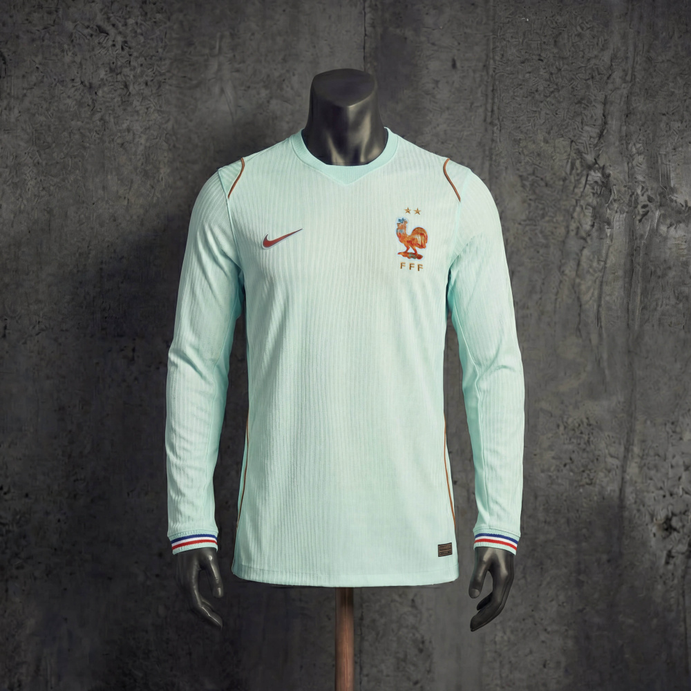 Player France away FIFA World Cup 2026 jersey long sleeve sizes S-XXL