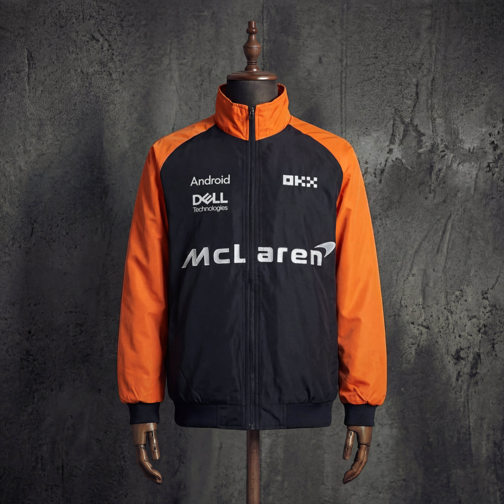 McLaren F1 2025 Team Replica Vintage Racing Jacket
