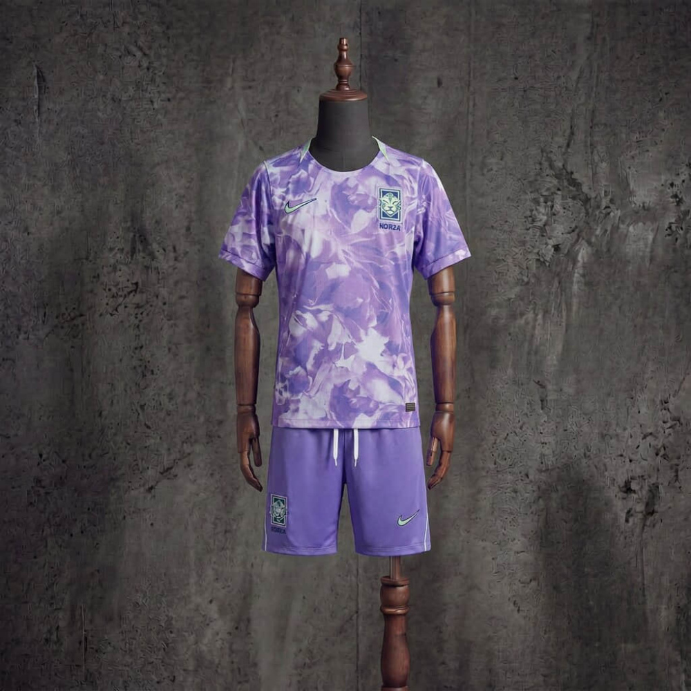 Kids Kit South Korea Away FIFA World Cup 2026 Jersey Size 16-28