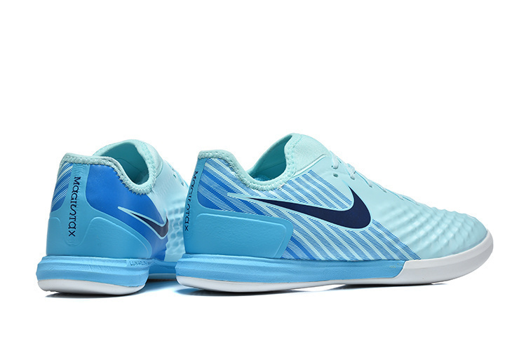Nike Ghost II Indoor Flat Soccer Shoes with MD Sole and Long-Wave Sole