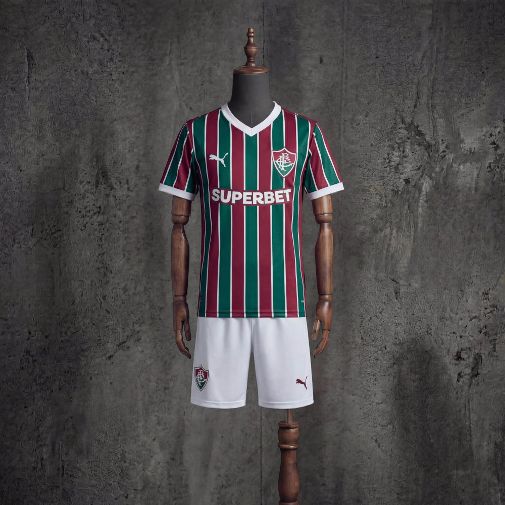 kids kit Fluminense Home 2026/2027 Jersey