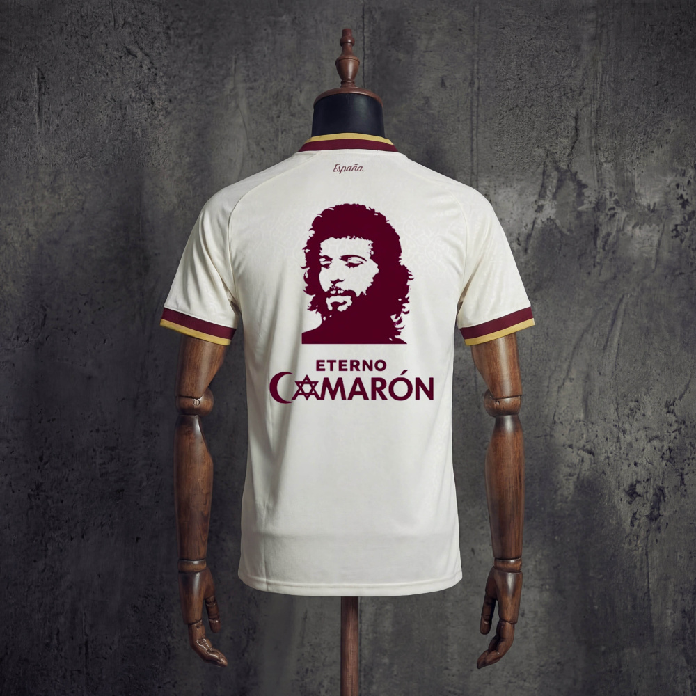 Spain Away 2026 Camiseta Camarón x Cai x ES – INSANE 尺寸S-4XL
