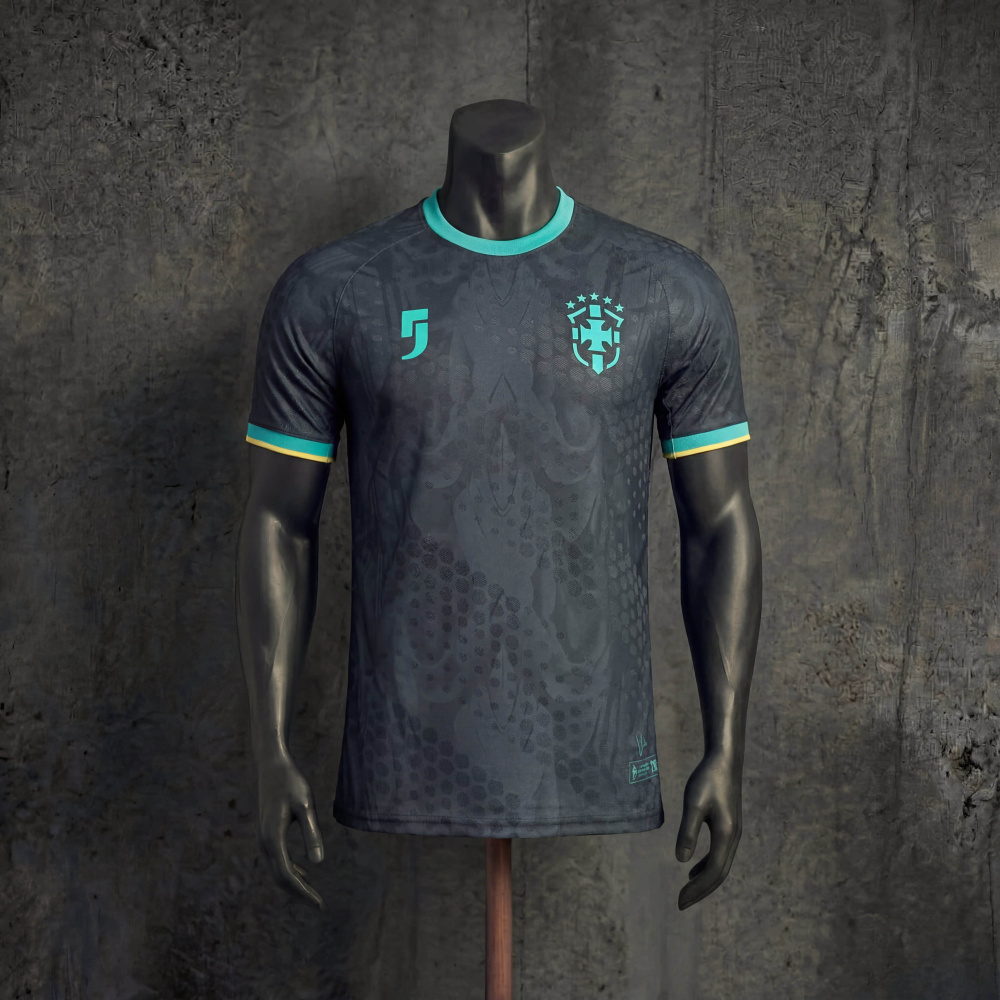 Player Brazil Black Panther Limited Edition 2026 Jersey Sizes S-XXL