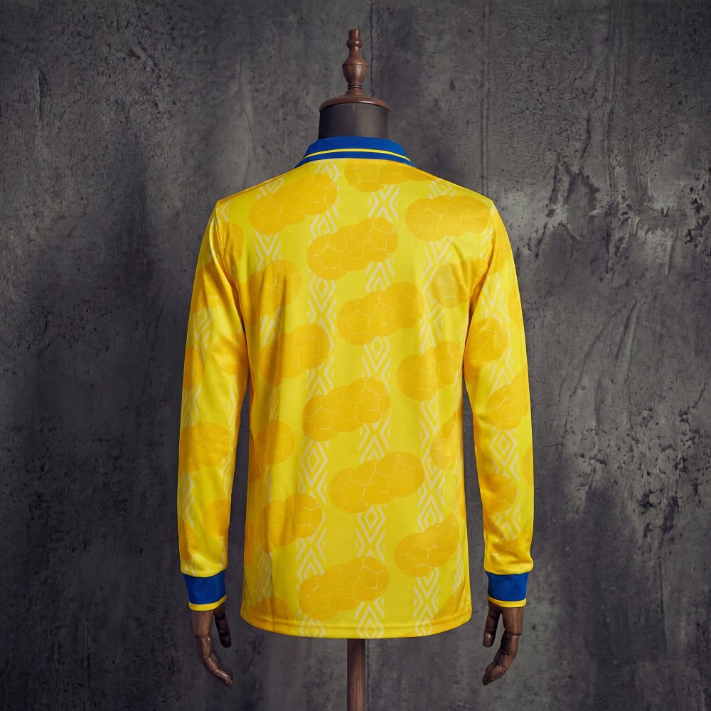 Retro Colombia Home 1994 Long Sleeve Jersey S-XXL