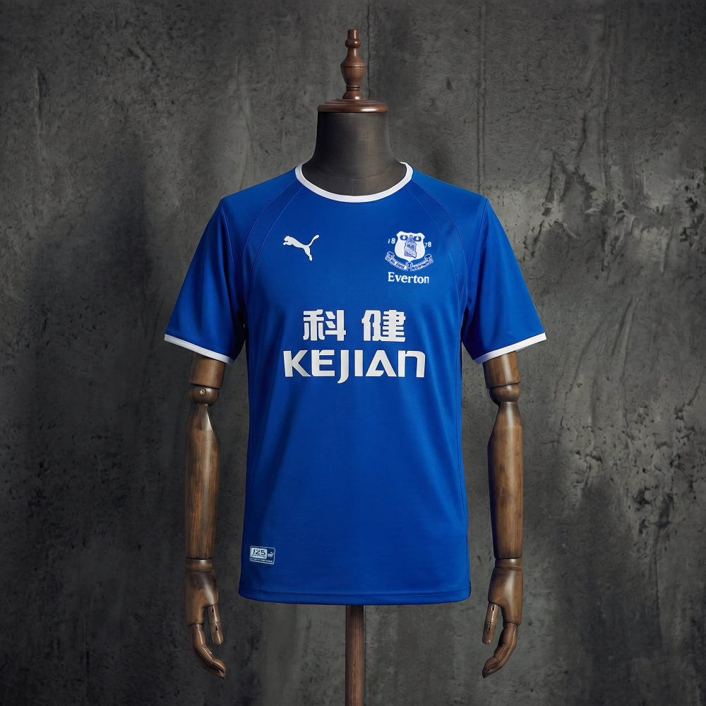 Everton Retro 125th Anniversary Soccer Shirt S-XXL