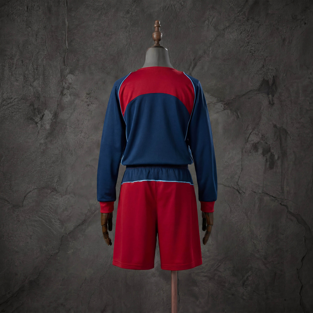 Retro Kids Kit Atletico Madrid 04-05 Away Long-Sleeve SIZE 16-28