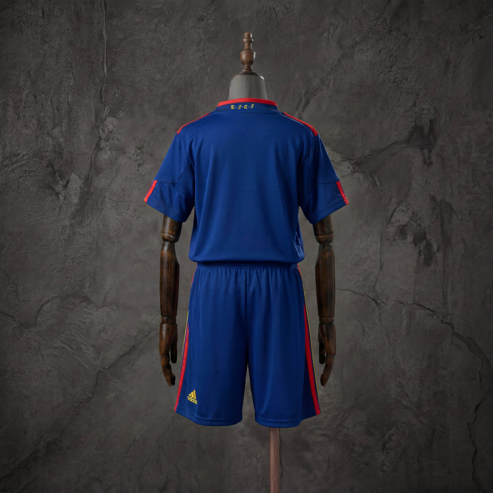 Retro Kids Kit Spain 2010 Away Jersey SIZE 16-28