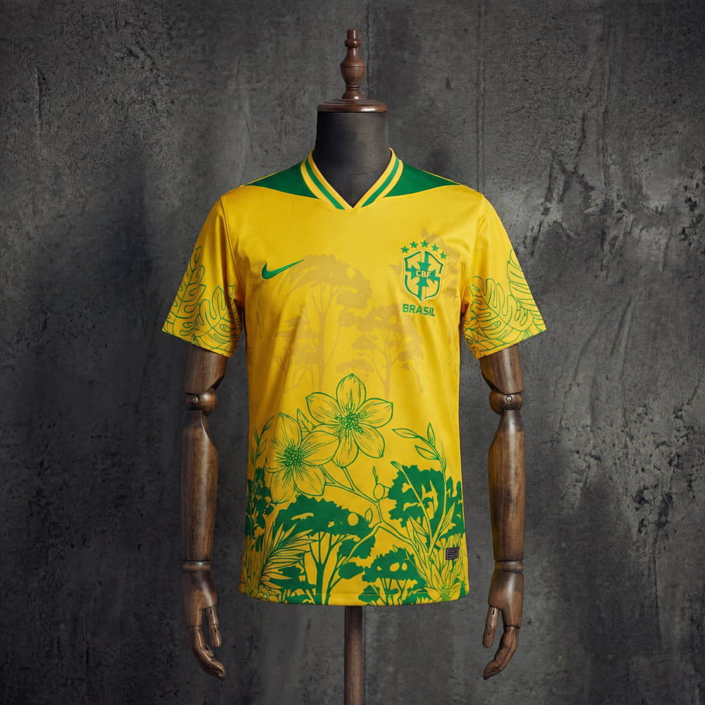 Brazil Special Edition 2026 Yellow Jersey S-4XL