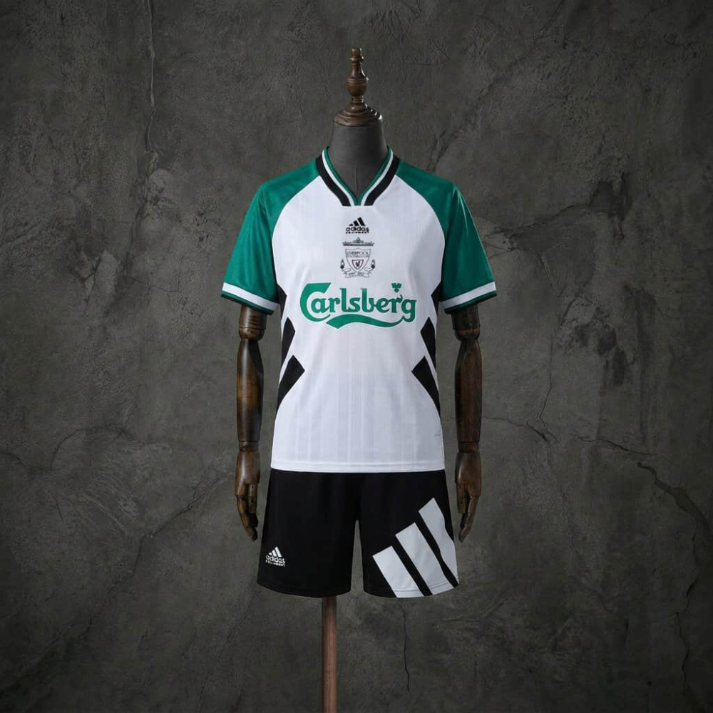 Retro Kids Kit Liverpool 93-95 Away Jersey Size 16-28