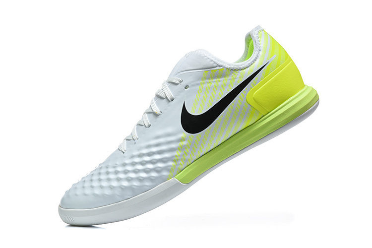Nike Ghost II Indoor Flat Soccer Shoes with MD Sole and Long-Wave Sole