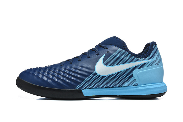 Nike Ghost II Indoor Flat Soccer Shoes with MD Sole and Long-Wave Sole