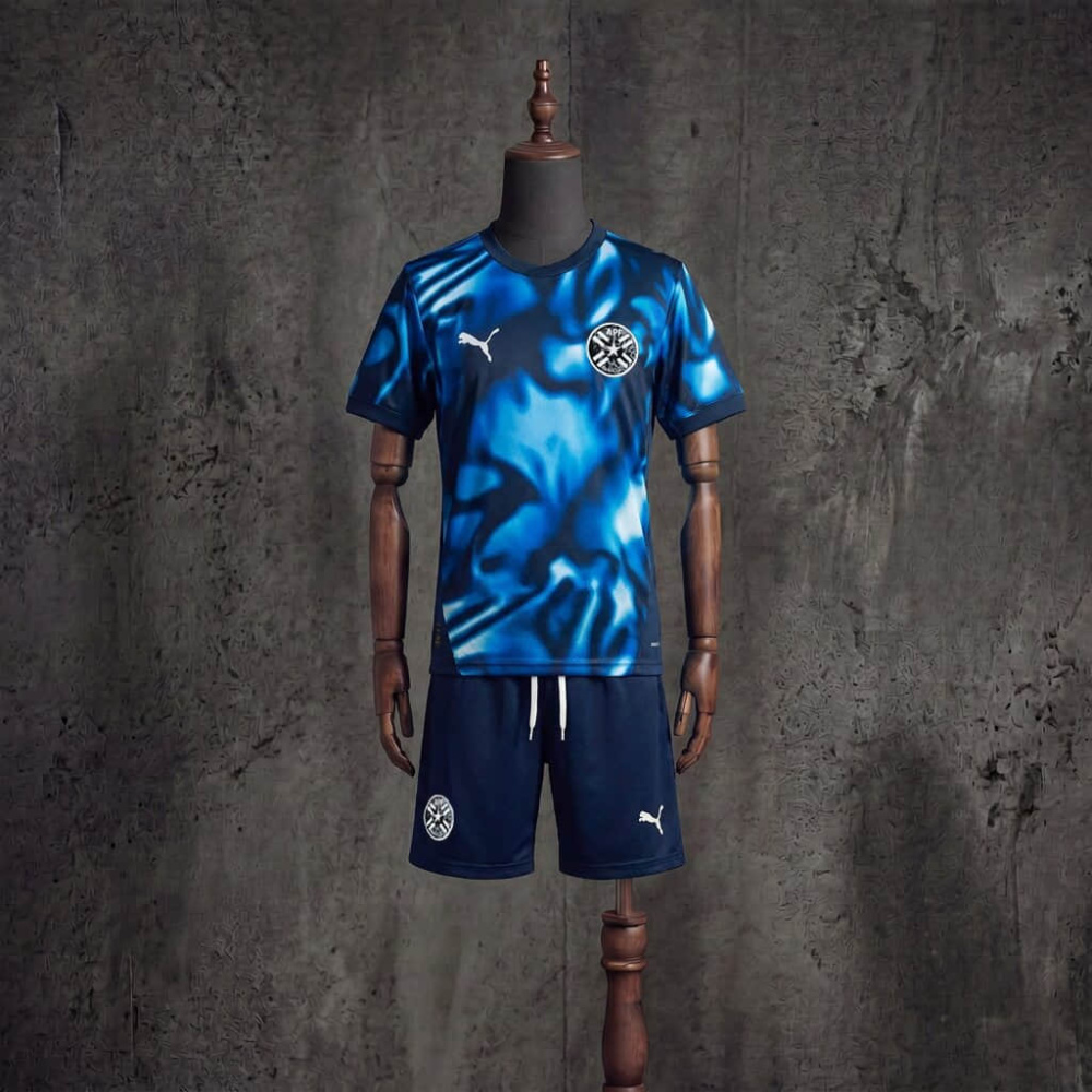 Kids Kit Paraguay Away FIFA World Cup 2026 Jersey Size 16-28