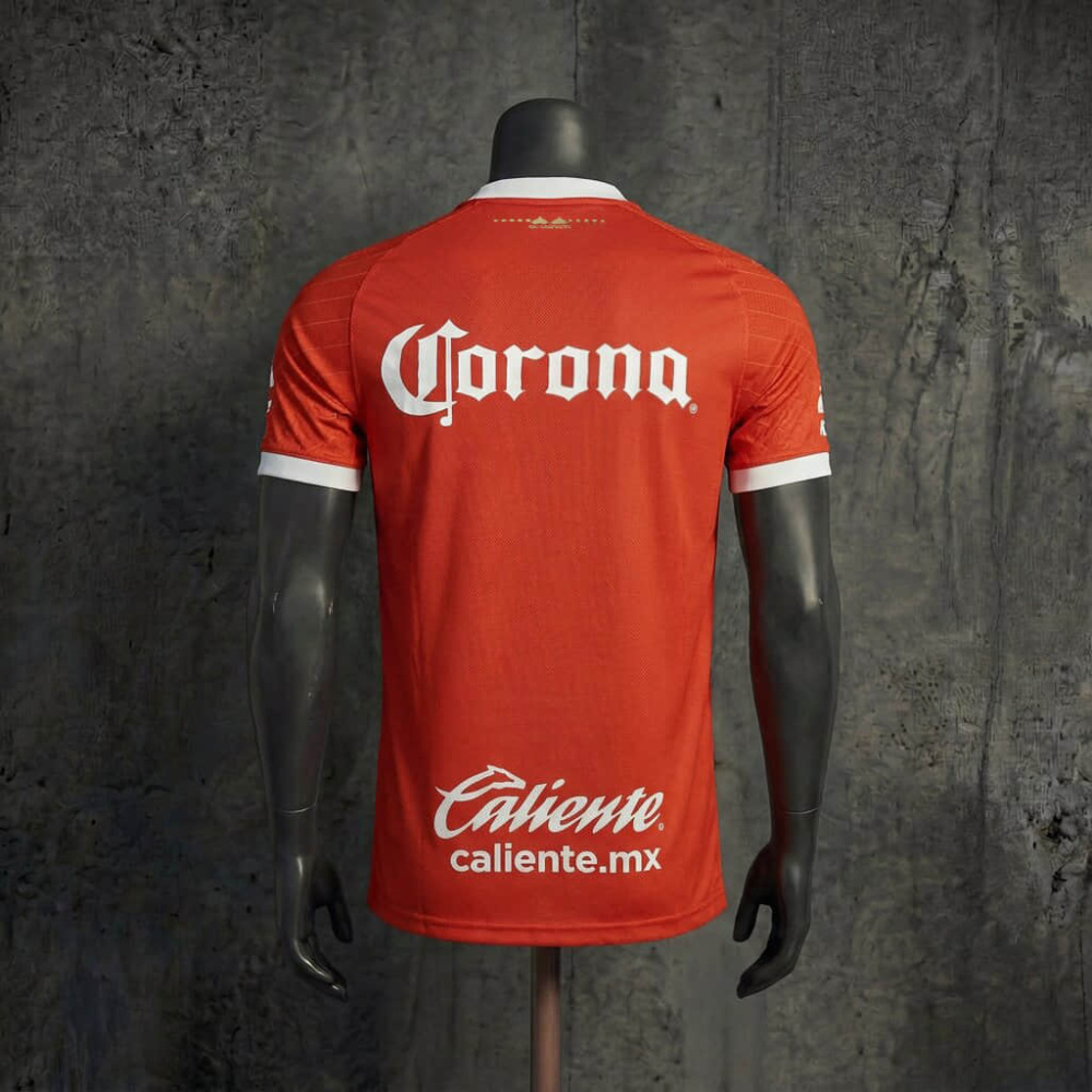 Player Deportivo Toluca Fútbol Club Home 2026 Jersey Sizes S-XXL