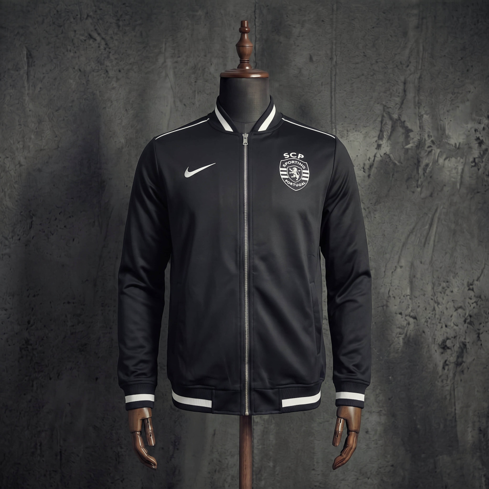 Sporting CP Black Nike Jacket Sizes S-3XL