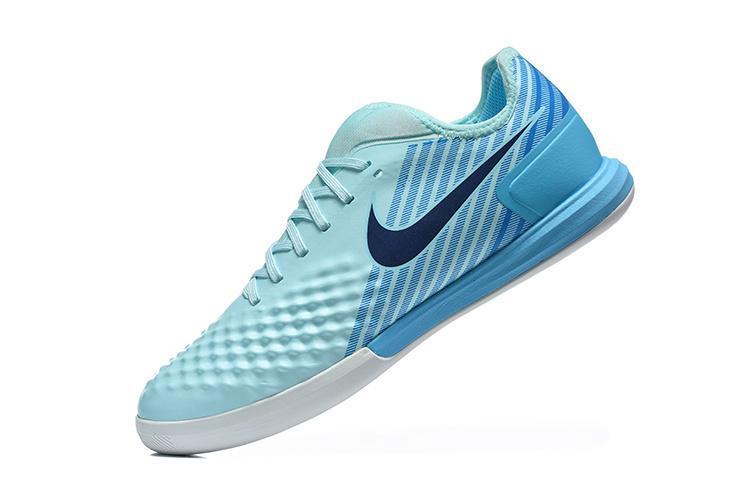 Nike Ghost II Indoor Flat Soccer Shoes with MD Sole and Long-Wave Sole