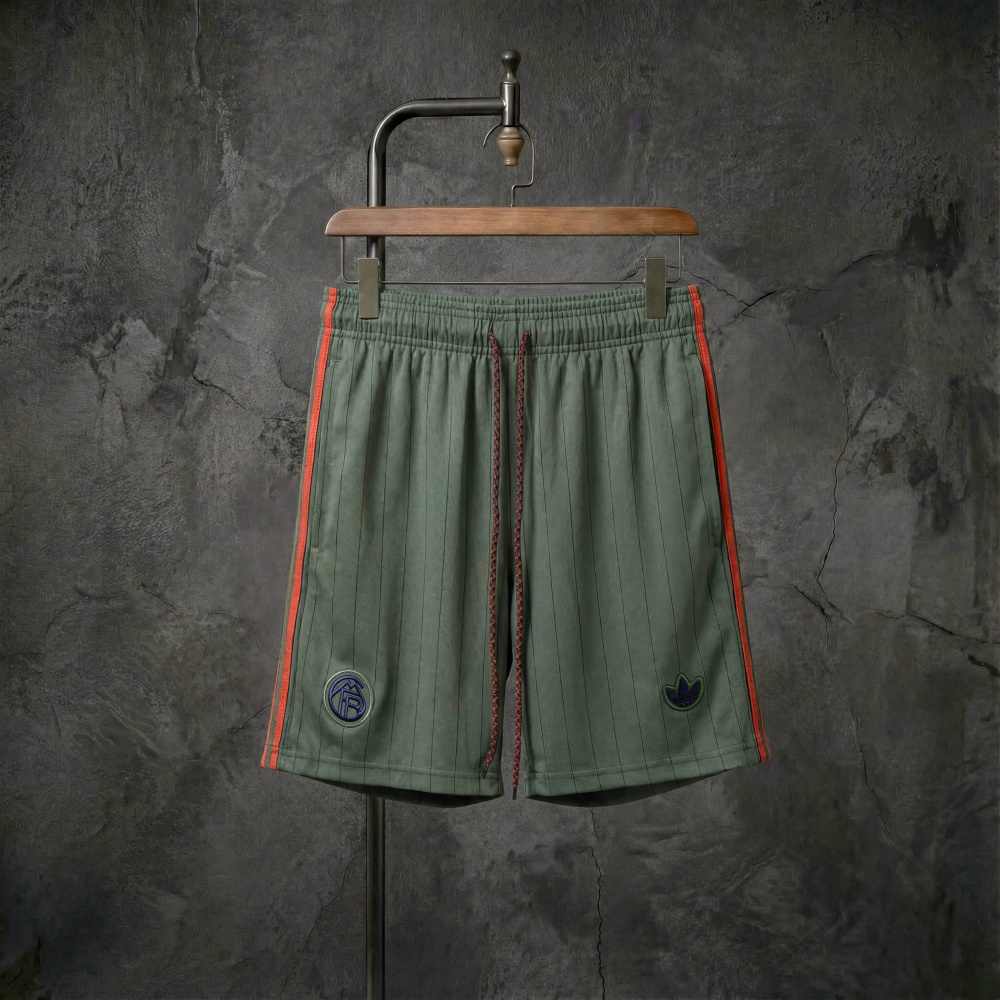 Bayern Munich x adidas Originals Pinstripe Shorts, sizes S-XXL
