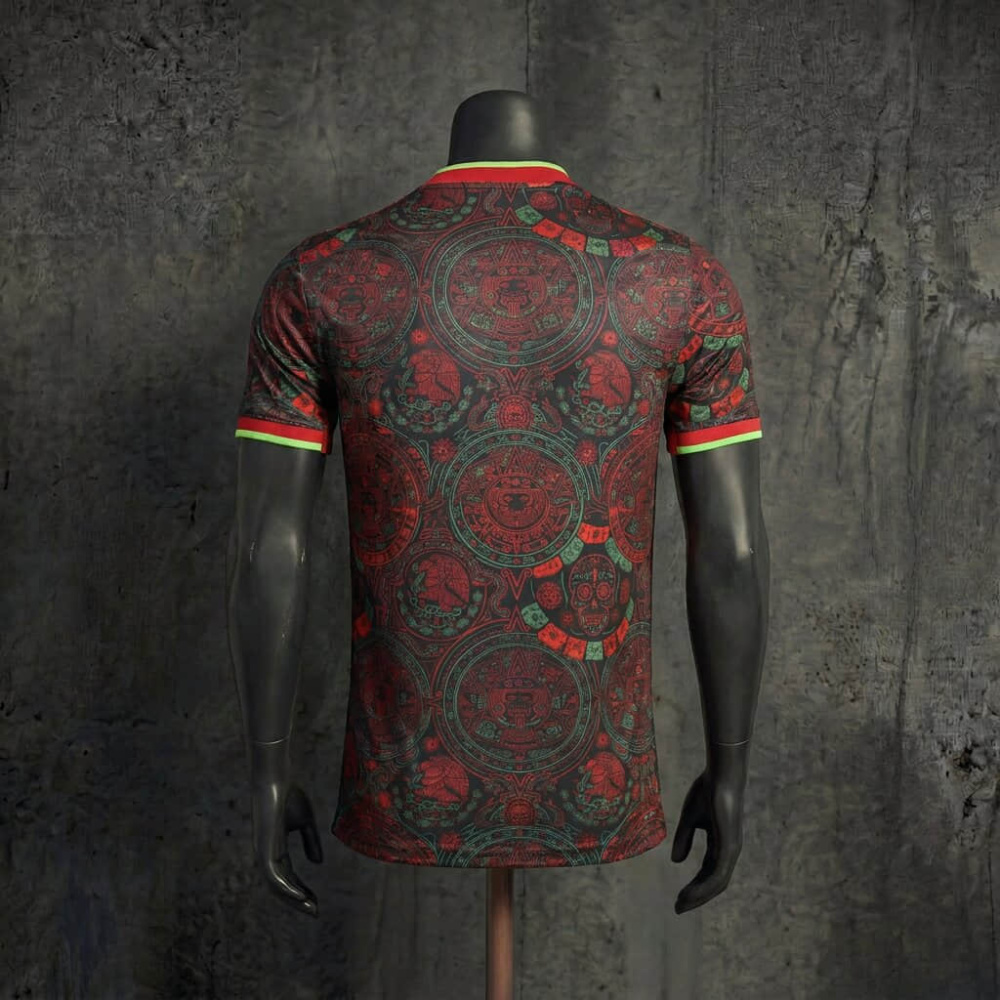 Player Mexico cultural elements 2026 Jersey Sizes S-3XL