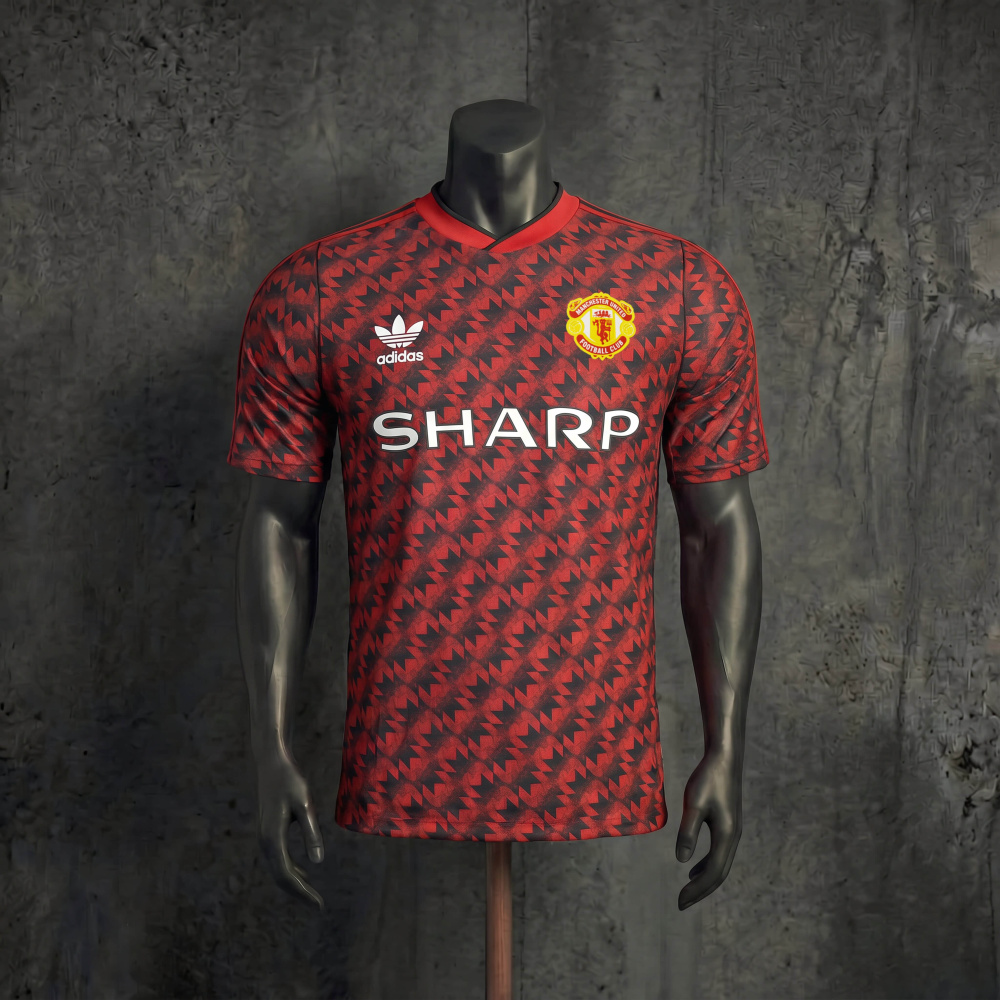 Player Version Manchester United 2026 Retro Casual Red Jersey S-XXL