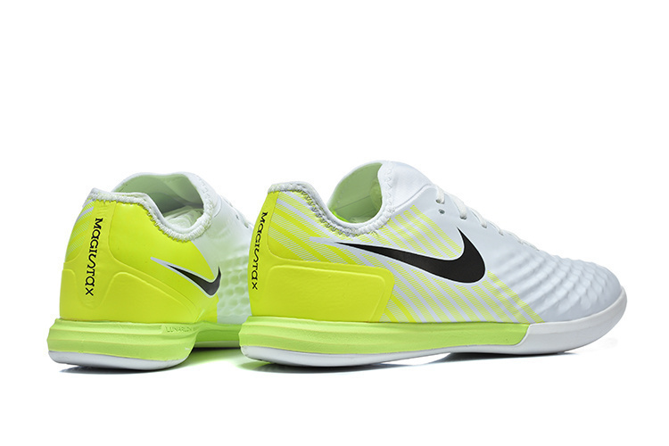 Nike Ghost II Indoor Flat Soccer Shoes with MD Sole and Long-Wave Sole