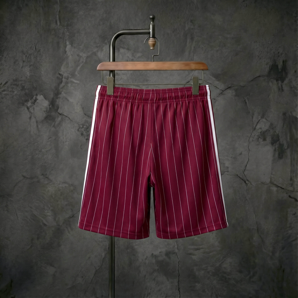 Ajax x adidas Originals red striped shorts, sizes S-XXL
