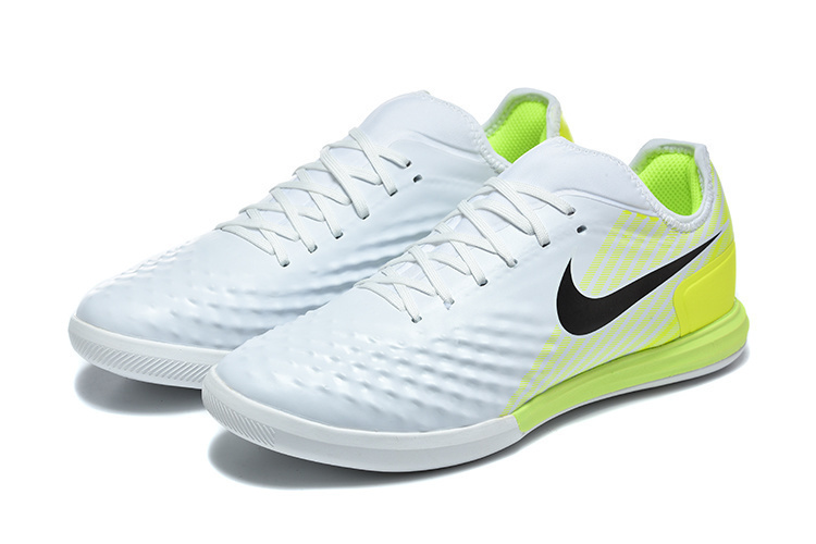 Nike Ghost II Indoor Flat Soccer Shoes with MD Sole and Long-Wave Sole