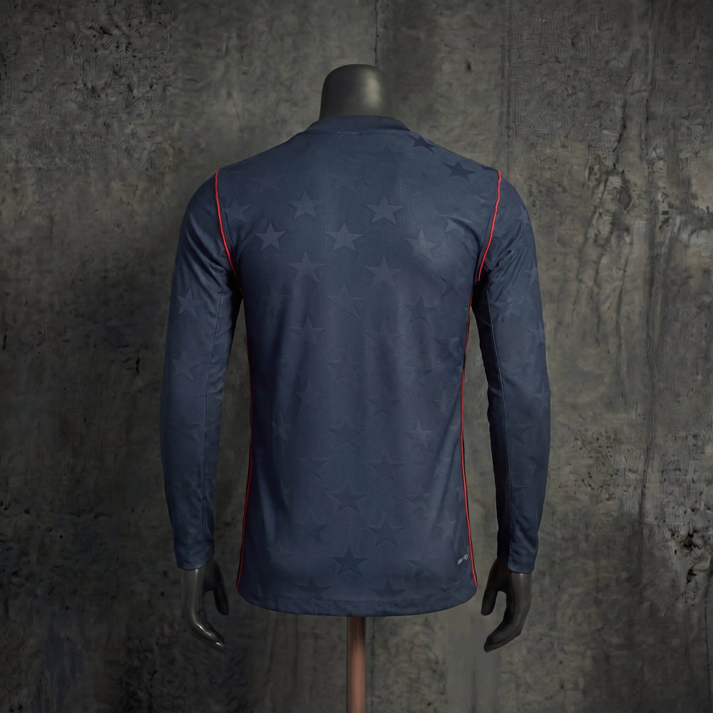 Player Version USA 2026 FIFA World Cup Away Long Sleeve Jersey S-XXL