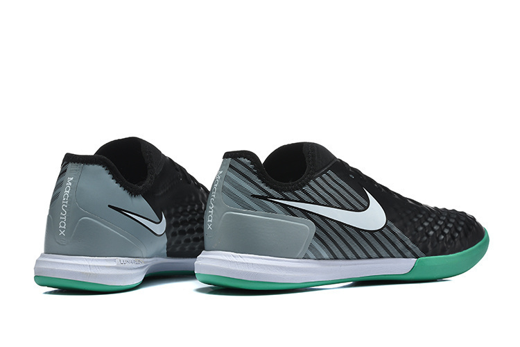 Nike Ghost II Indoor Flat Soccer Shoes with MD Sole and Long-Wave Sole