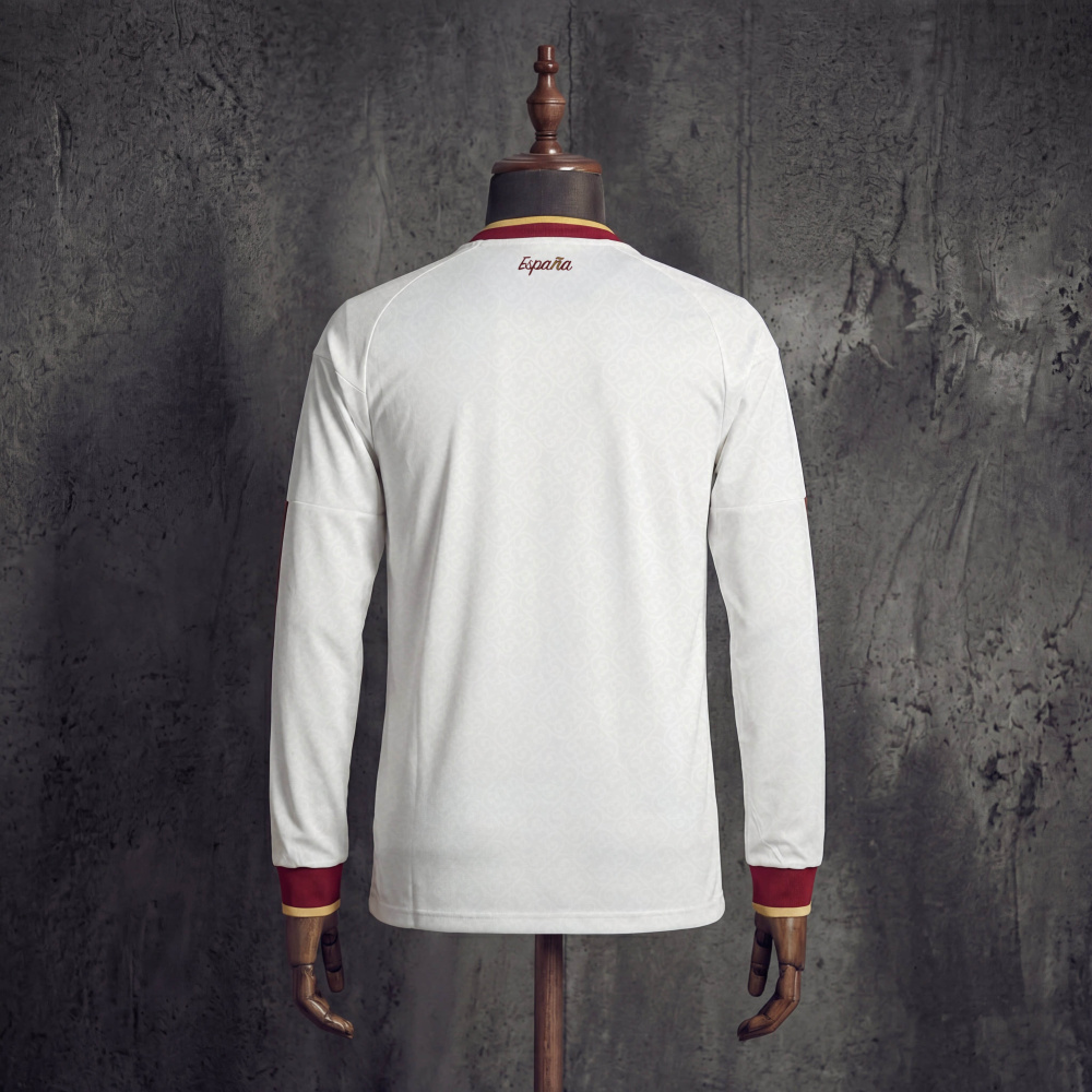 Spain away FIFA World Cup 2026 jersey long sleeve sizes S-4XL