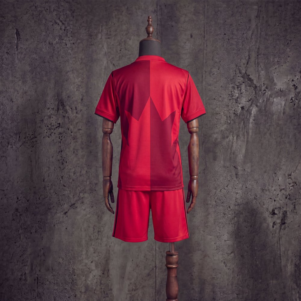 Kids Kit Canada Home FIFA World Cup 2026 Jersey SIZE 16-28
