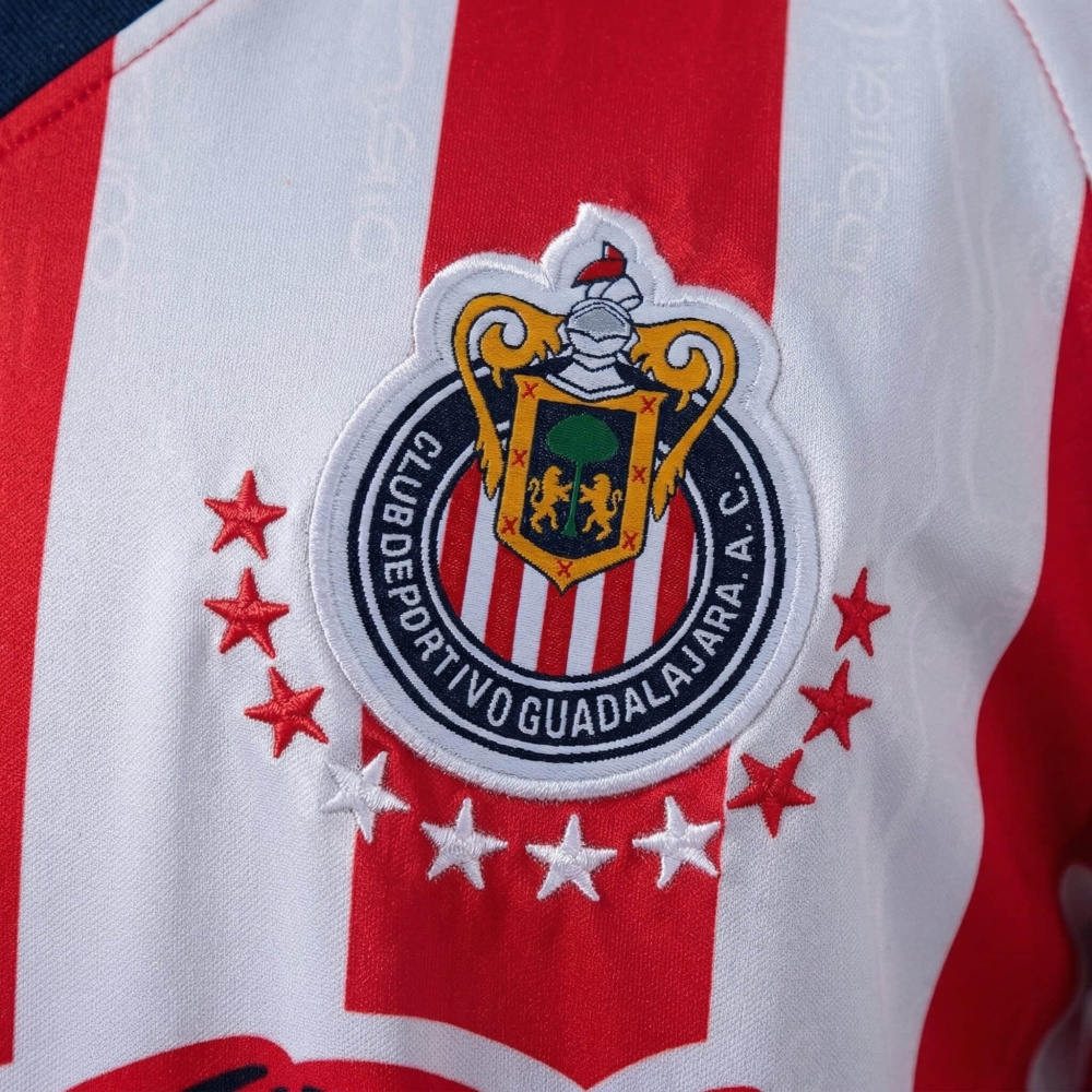 Retro Chivas Guadalajara 98/99 Home Long-Sleeve Jersey