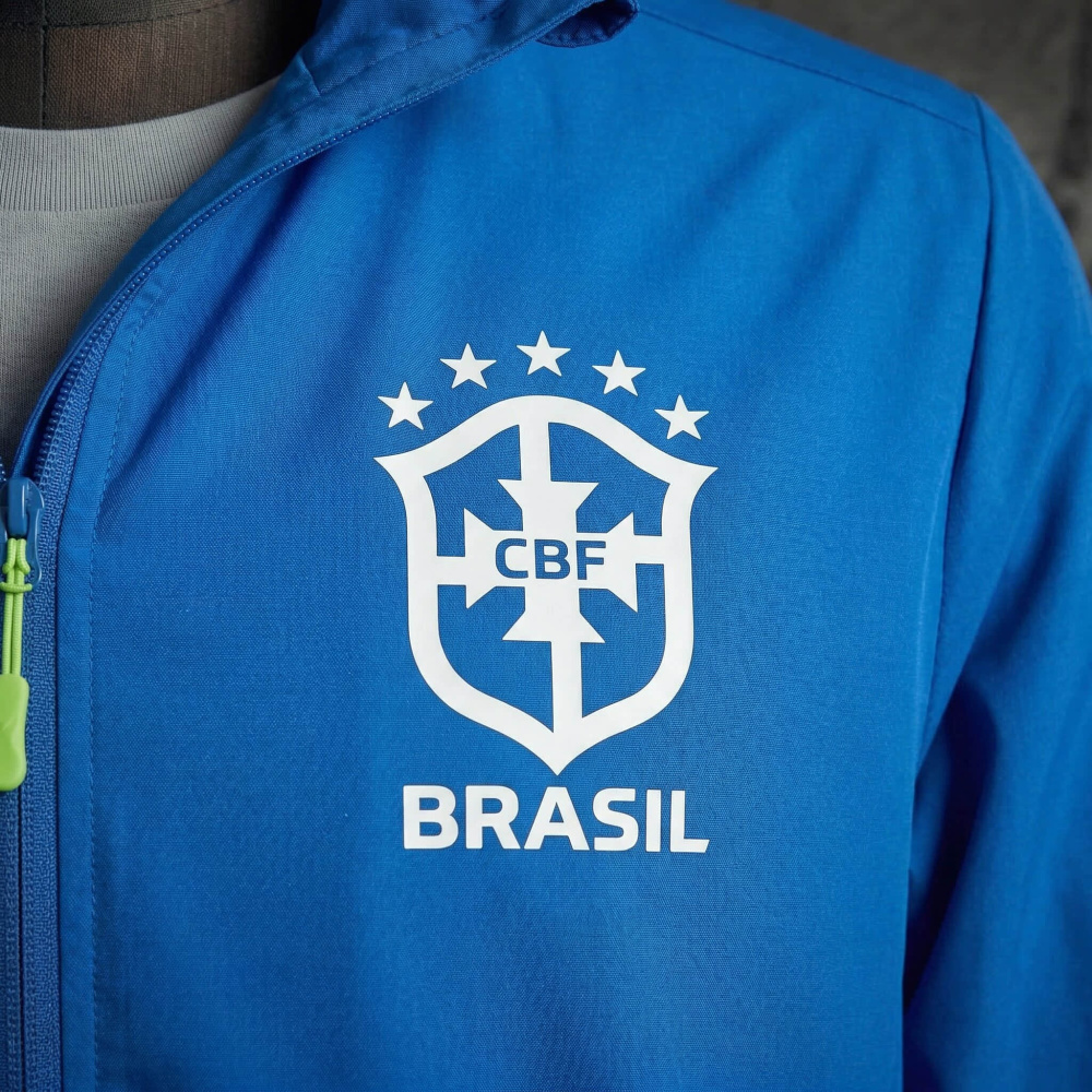 Windbreaker jacket Brazil 2026/2027 blue jersey