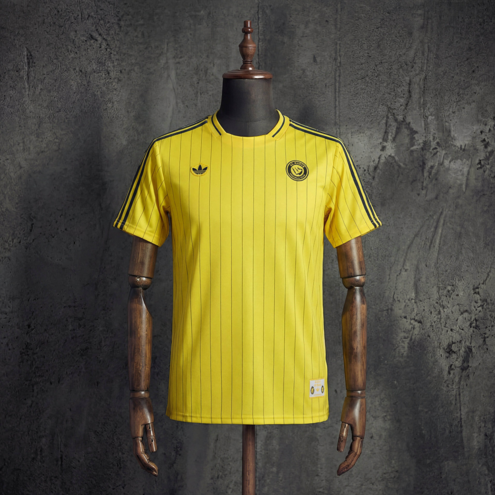 Al-Nassr Terrace Icons 2026 T-Shirt Yellow