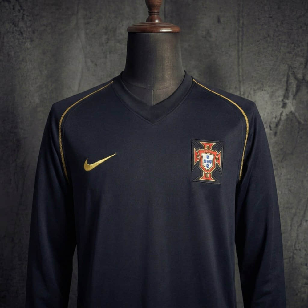 Retro Portugal Away 2006 Long-Sleeve Jersey