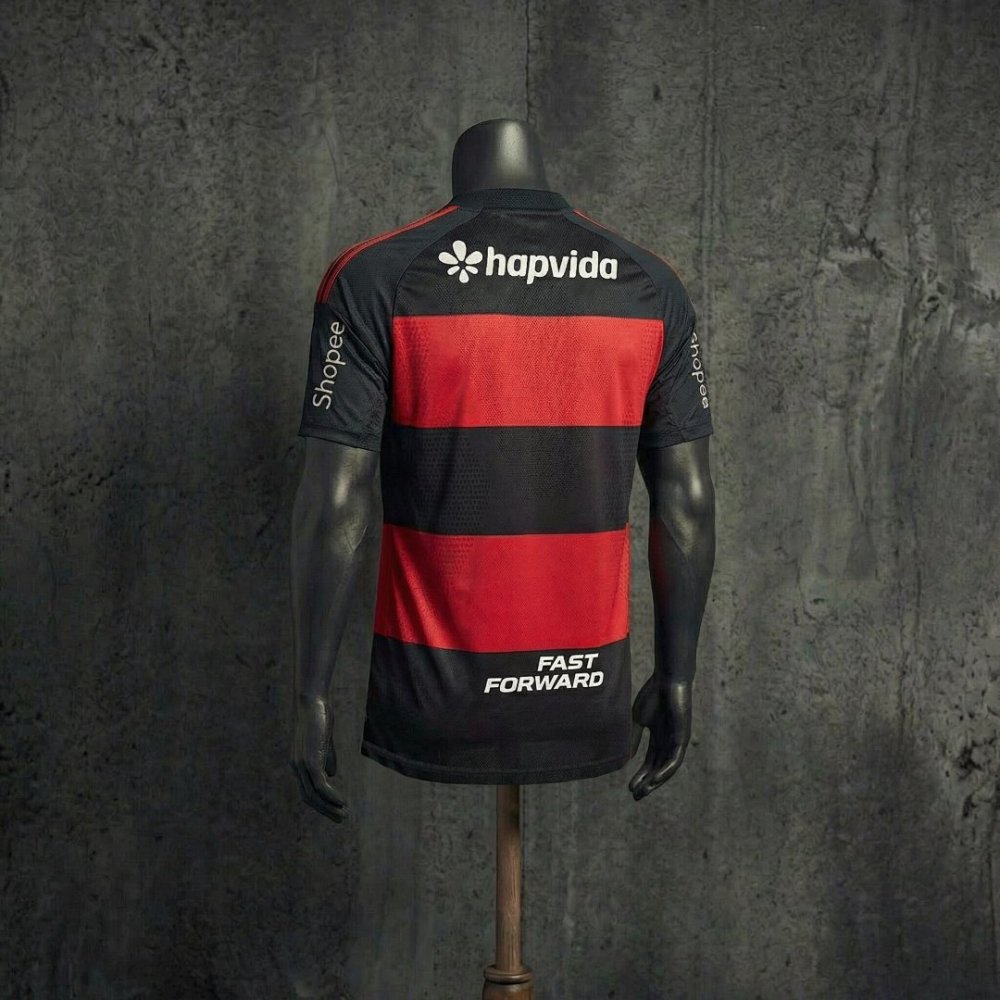 Player Flamengo Home Stadium 2026/2027 All Sponsors Jersey