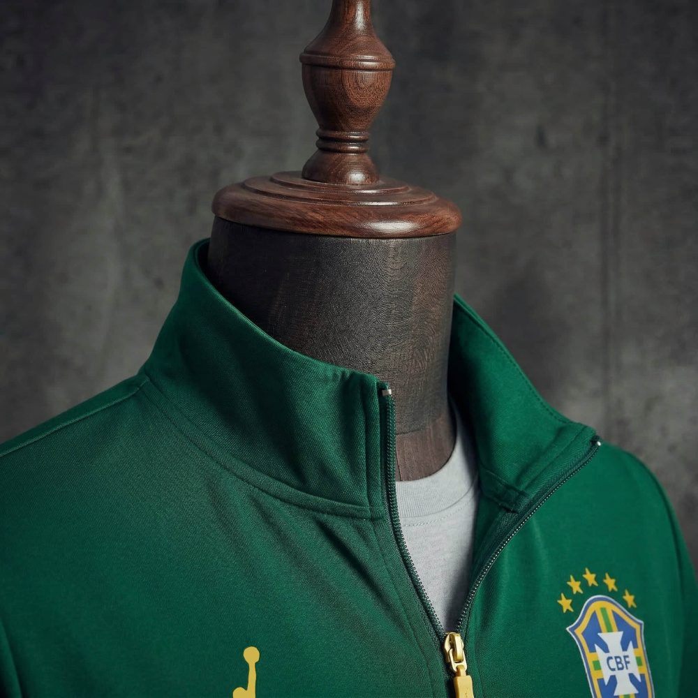 Windbreaker jacket Brazil 2026/2027 green jersey