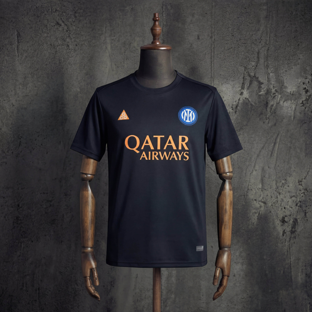 Inter Milan Pre-Match 2025/2026 Black Jersey